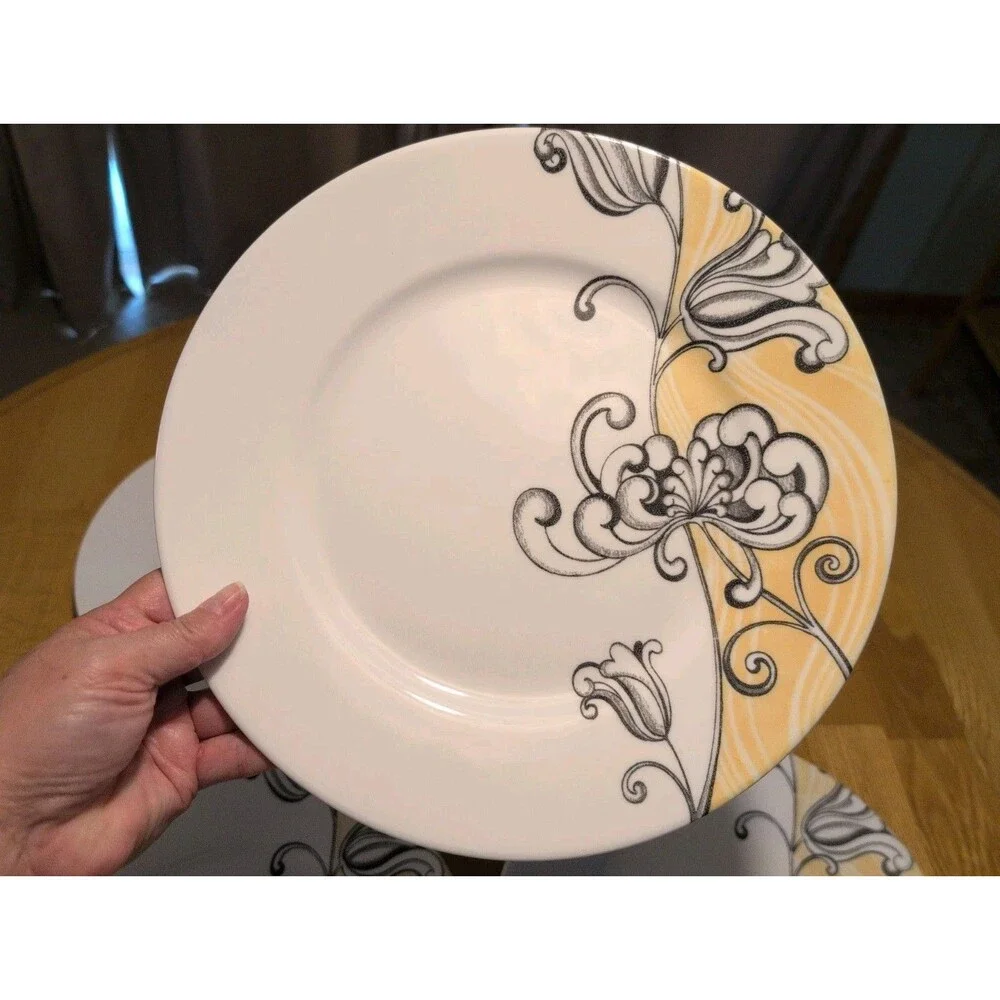 RARE Set of 4 Corelle Tango Dinner Plates 10 3/4